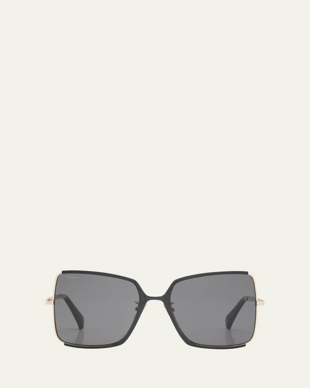 WEHO Metal & Acetate Butterfly Sunglasses